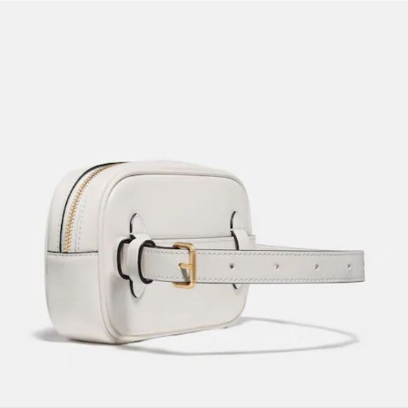 RETAIL Coach Tea Rose & Rivets Bum Bag - Picture 2 of 11